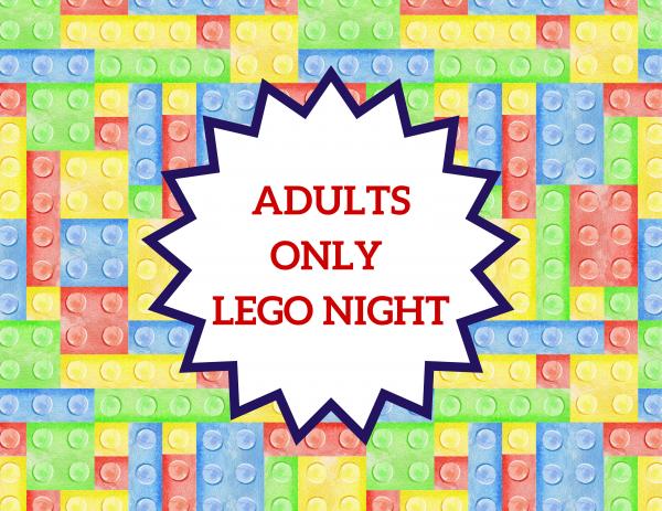 Image for event: Adults Only Lego Night